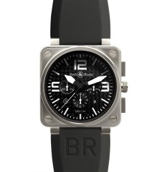 Bell & Ross Chronograph 46mm Mens Watch Replica BR 01-94 TITANIUM